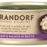 Chicken breast with salmon