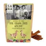 Chewing sticks with duck meat
