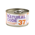 Natural Code 37 тунец, курица и кальмар, 85 г