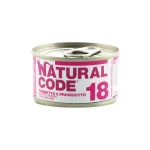 Natural Code 18 Тунец и ветчина, 85 г