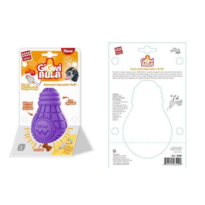 GiGwi Bulb Rubber Treats Dispenser-L — изображение 3
