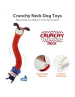 Игрушка для собак GiGwi Plush Friendz Crunchy Neck — изображение 3