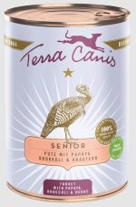 Senior Tītara gaļa ar papaju, brokoli un ārstniecības augiem