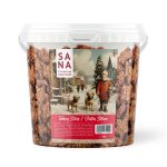 Ziemassvētku kārums suņiem (tītara gaļas zvaigznītes)